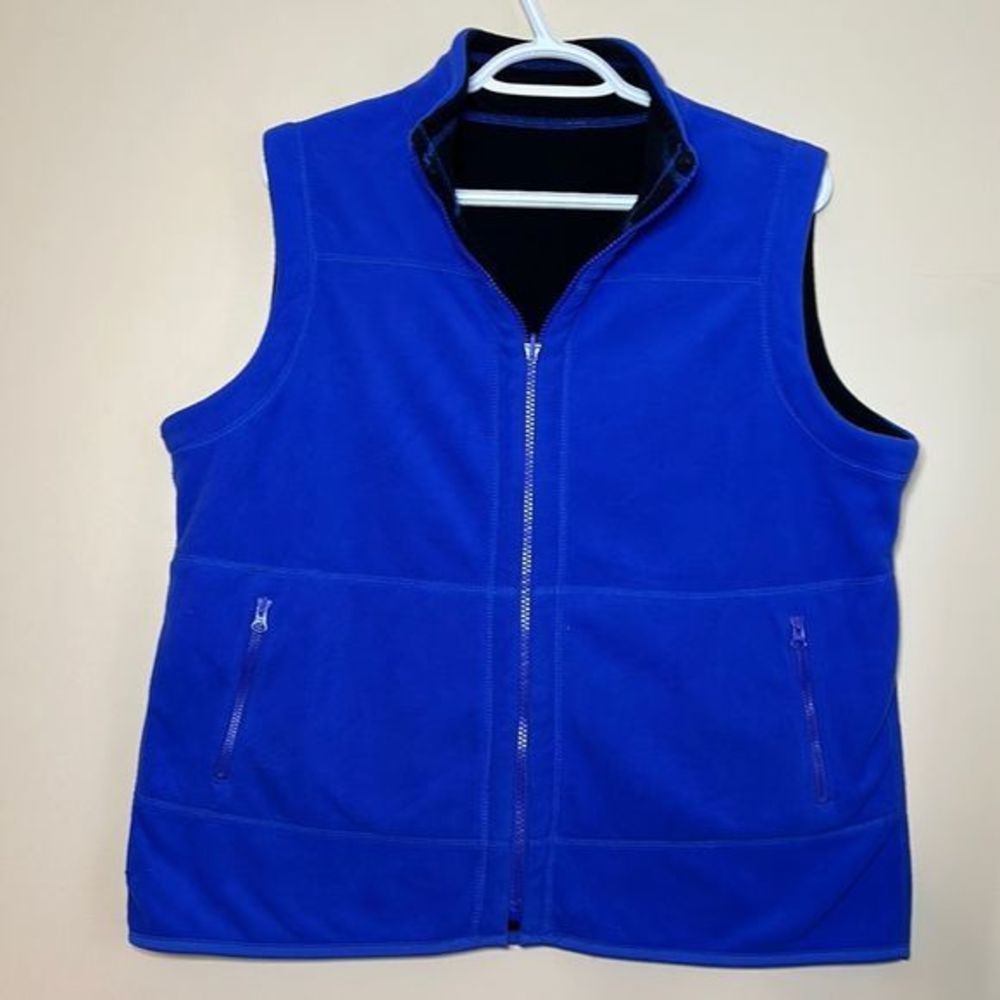 Northern Reflections Blue Fleece Vest